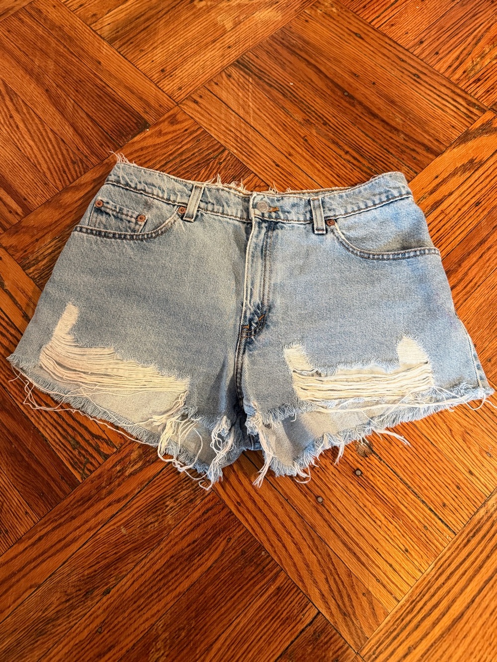 Vintage Levi Low Rise Denim Shorts